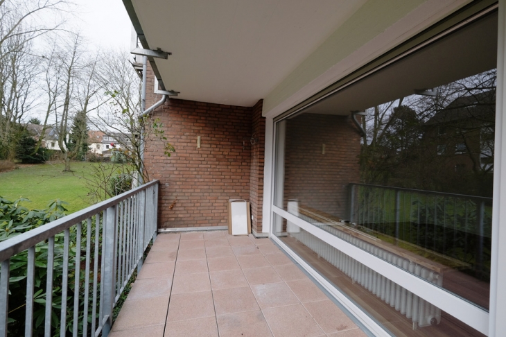 großer Balkon