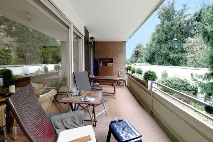 Großzügige Balkon
