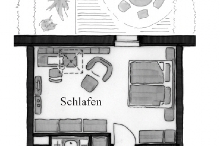 Grundriss 1. Obergeschoss