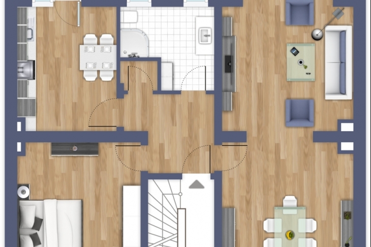 Grundriss 1. Obergeschoss
