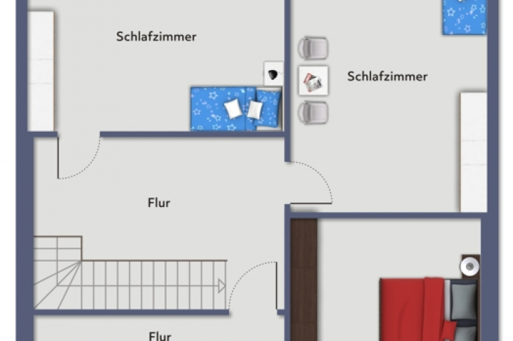 Grundriss 1. Obergeschoss