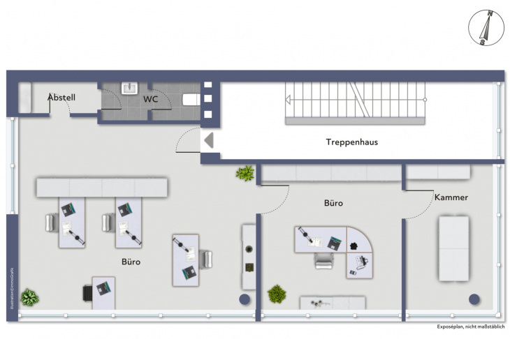 Grundriss 1. Obergschoss