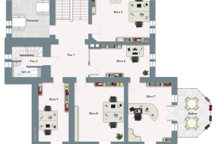Grundriss 1. OG