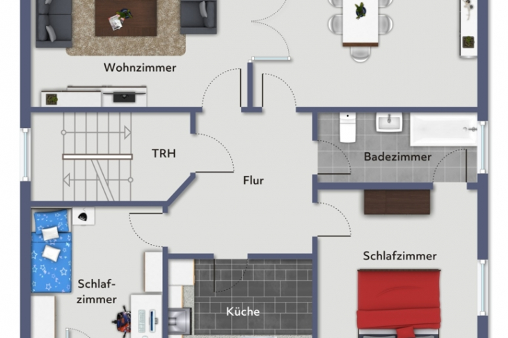 Grundriss 1.Obergeschoss