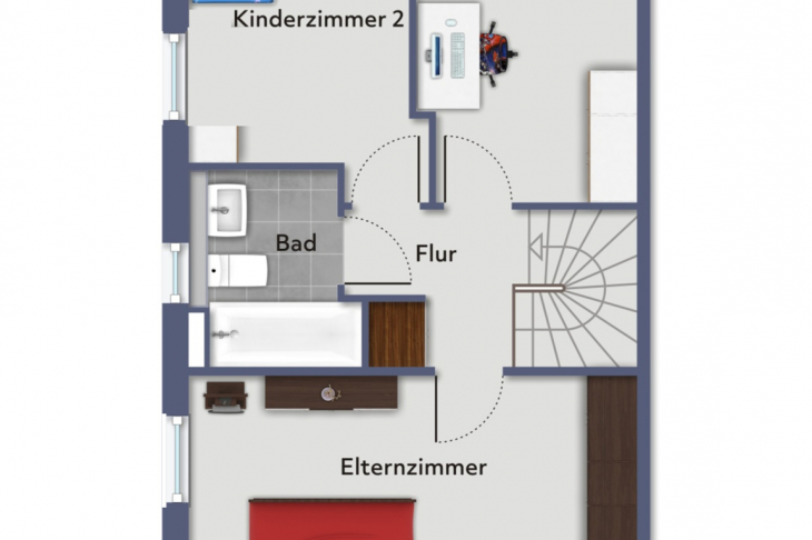 Grundriss 1.Obergeschoss