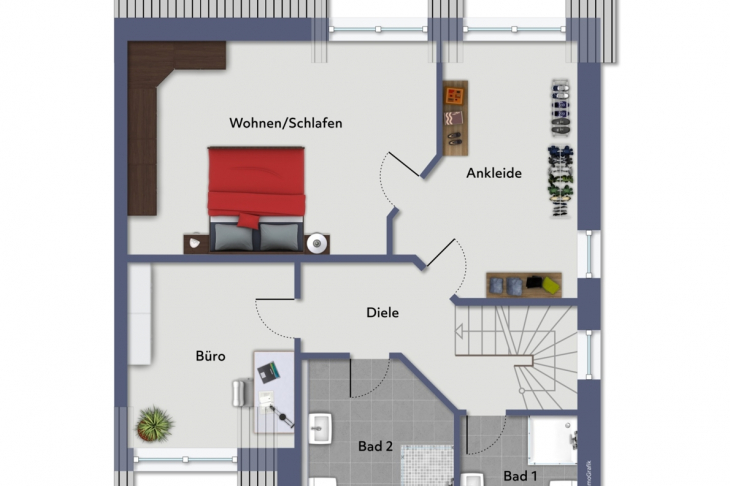 Grundriss 1.OG