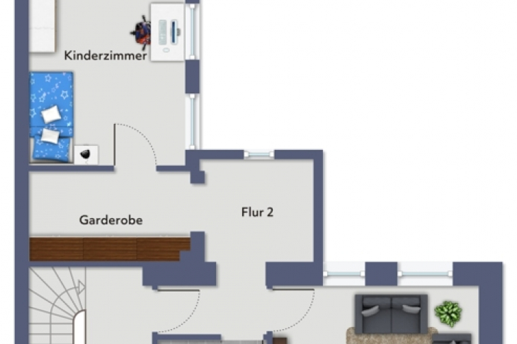 Grundriss 2. Obergeschoss