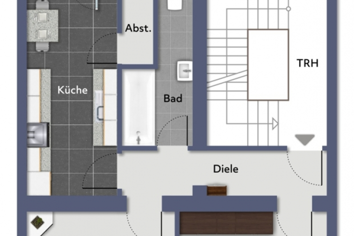 Grundriss 3. Obergeschoss_Goethestr. 13
