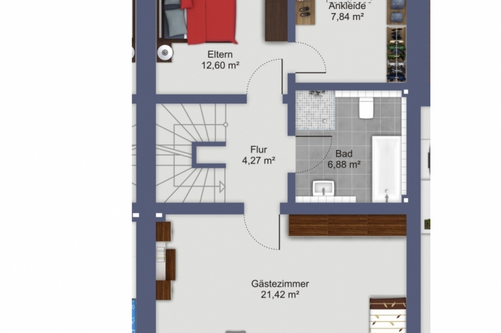 Grundriss Dachgeschoss