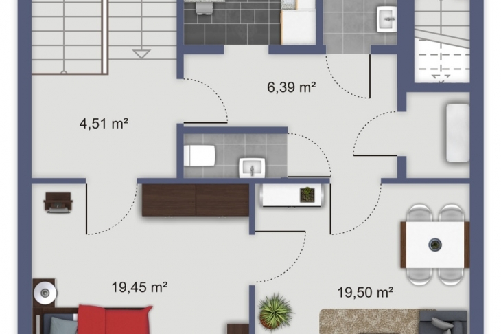 Grundriss Dachgeschoss