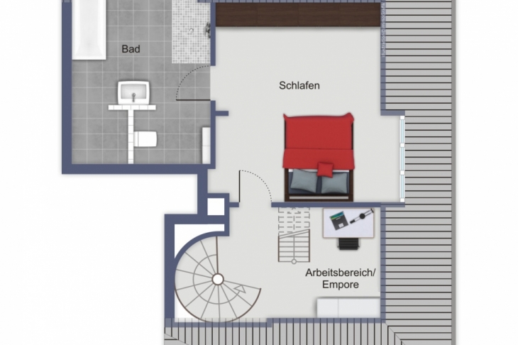 Grundriss Dachgeschoss