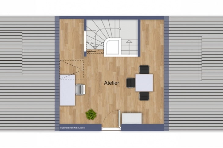 Grundriss Dachgeschoss