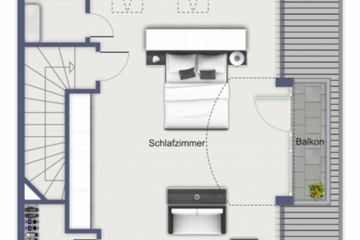 Grundriss Dachgeschoss