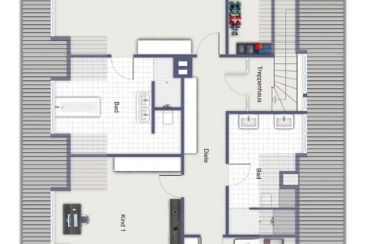 Grundriss Dachgeschoss