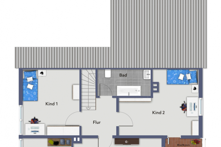 Grundriss Dachgeschoss