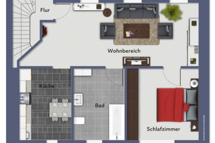 Grundriss Dachgeschoss