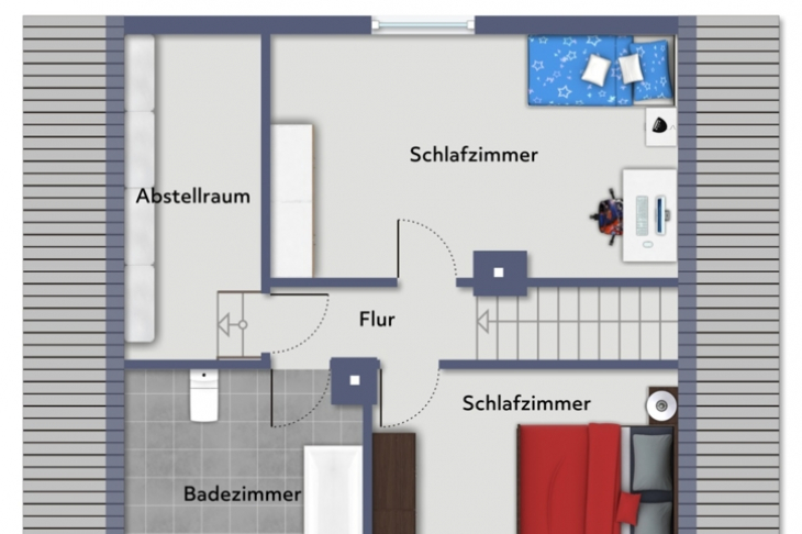 Grundriss Dachgeschoss