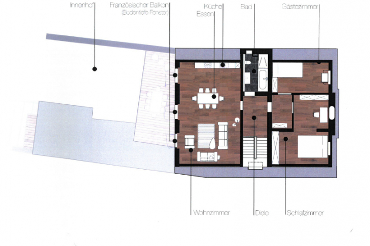Grundriss Dachgeschoss