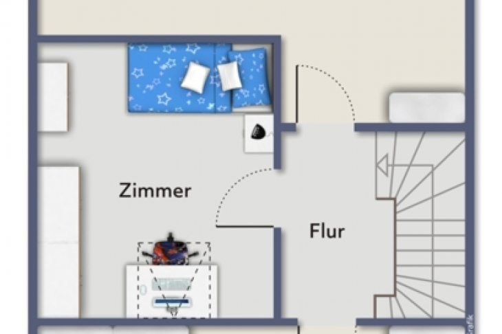 Grundriss Dachgeschoss 