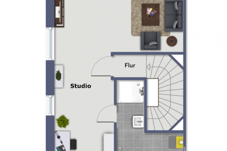 Grundriss Dachgeschoss