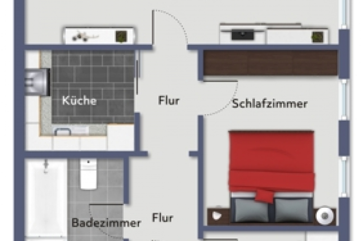 Grundriss Dachgeschoss 