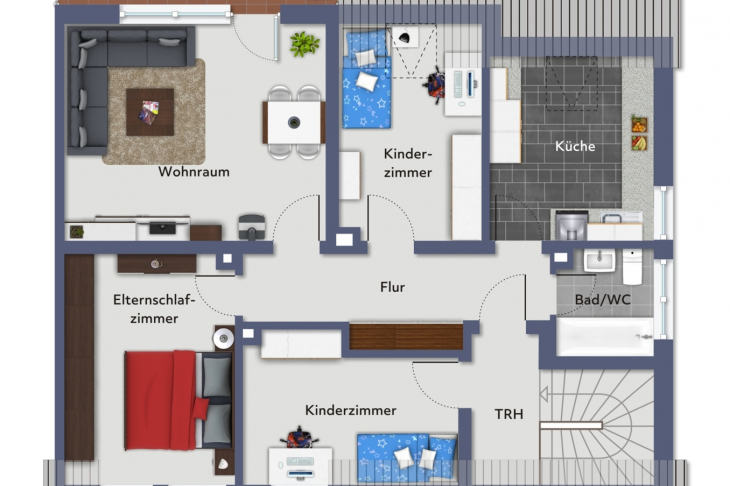 Grundriss Dachgeschoss