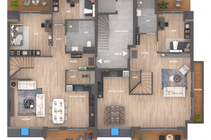 Grundriss Dachgeschoss