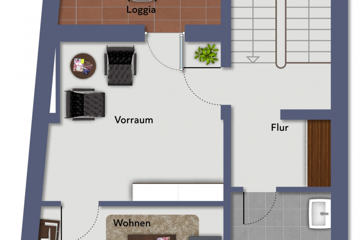 Grundriss Dachgeschoss