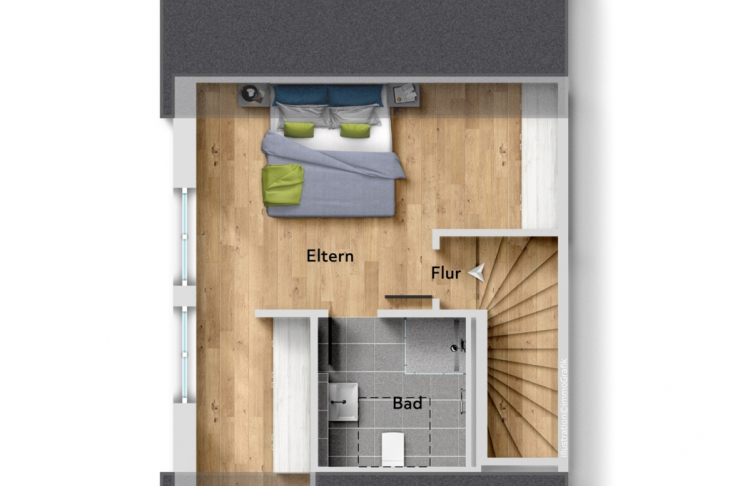 Grundriss Dachgeschoss