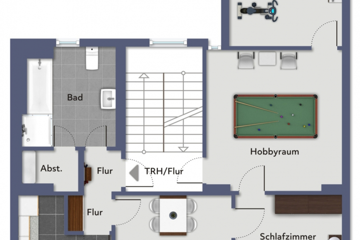 Grundriss Dachgeschoss