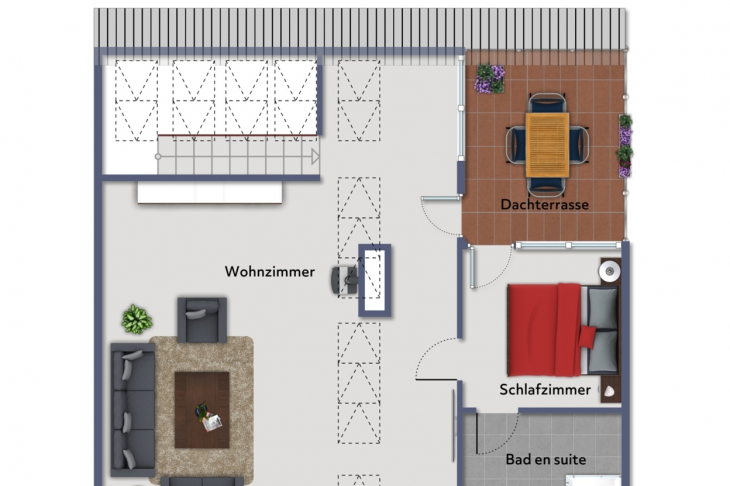 Grundriss Dachgeschoss