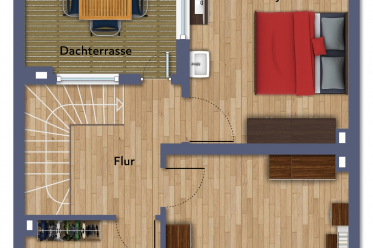 Grundriss Dachgeschoss