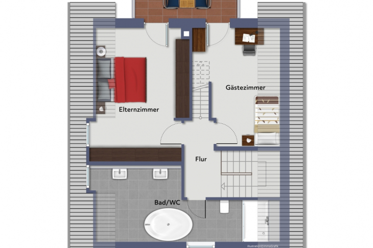 Grundriss Dachgeschoss