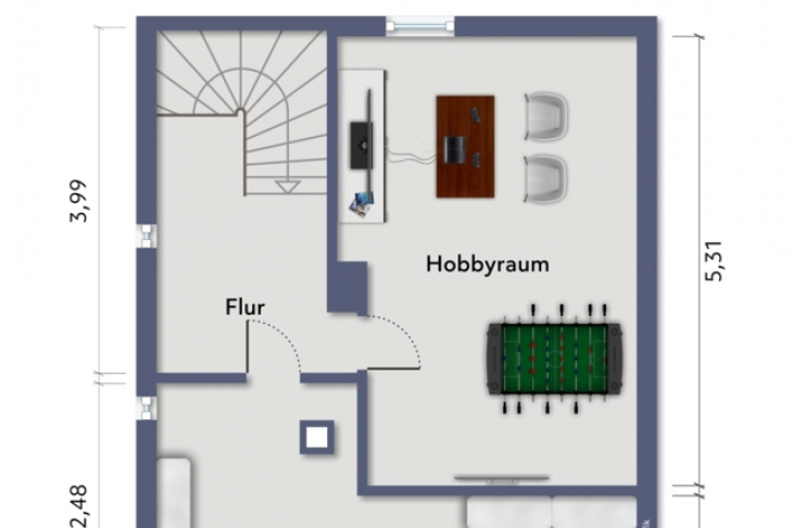Grundriss DG