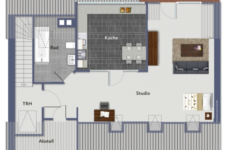 Grundriss DG