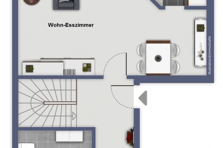 Grundriss, EG