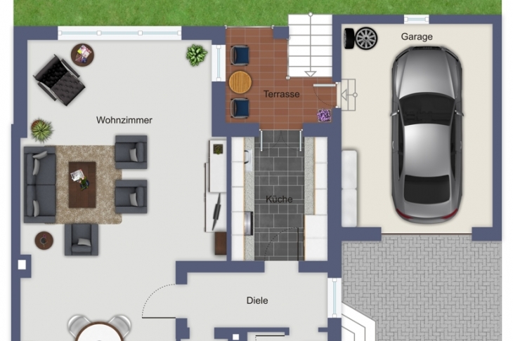 Grundriss EG