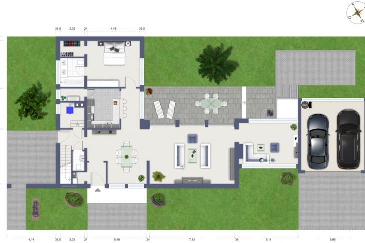 Grundriss EG