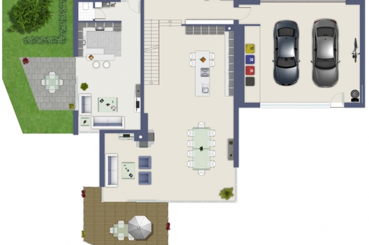 Grundriss EG