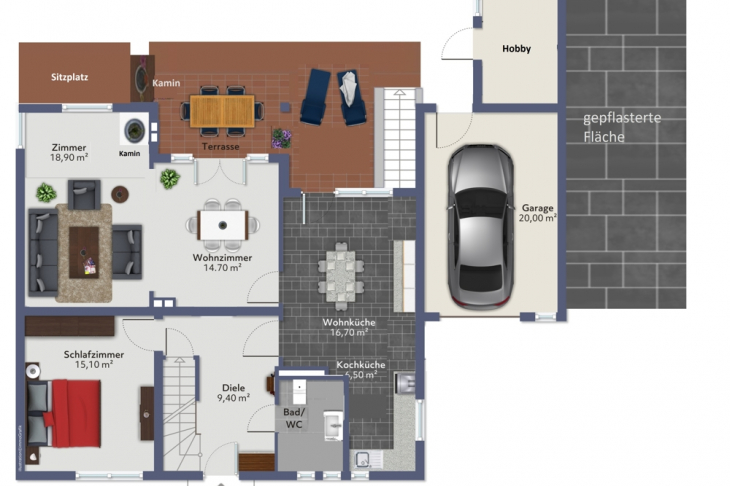 Grundriss EG