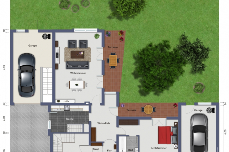 Grundriss EG