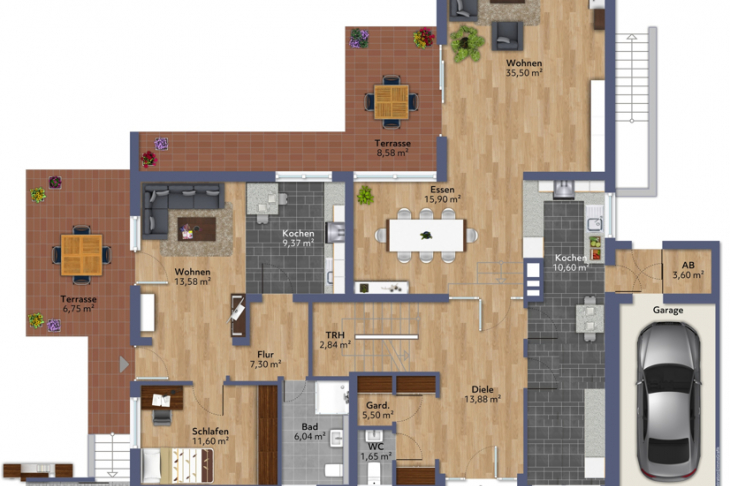 Grundriss EG