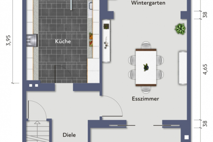 Grundriss EG