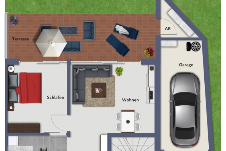 Grundriss EG