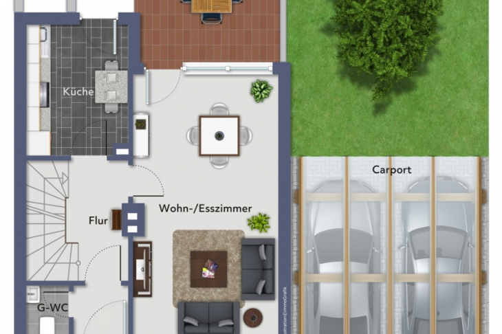 Grundriss EG