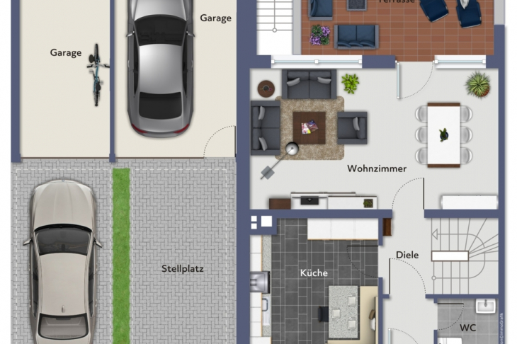 Grundriss EG