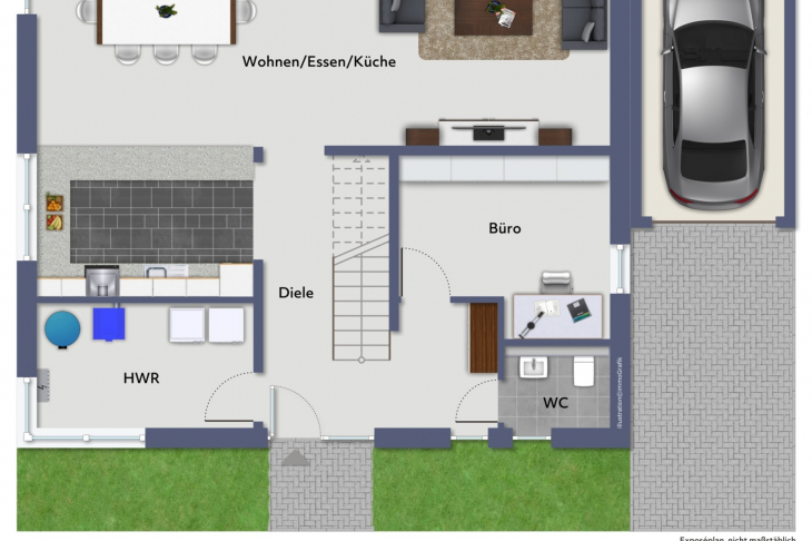 Grundriss EG