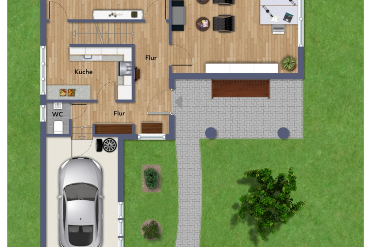 Grundriss EG