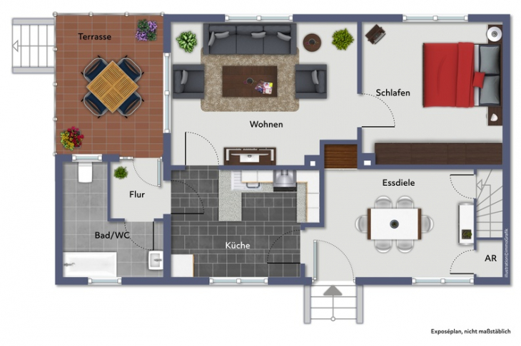 Grundriss EG