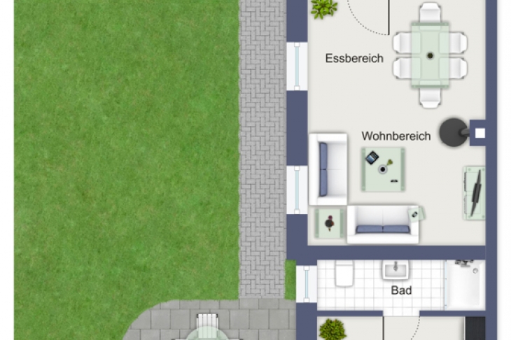 Grundriss Erdgeschoss